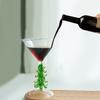Christmas Tree Glassware Transparent Cocktails Drinking Glass Beverage Cup Festival Drinkware for Holiday Parties