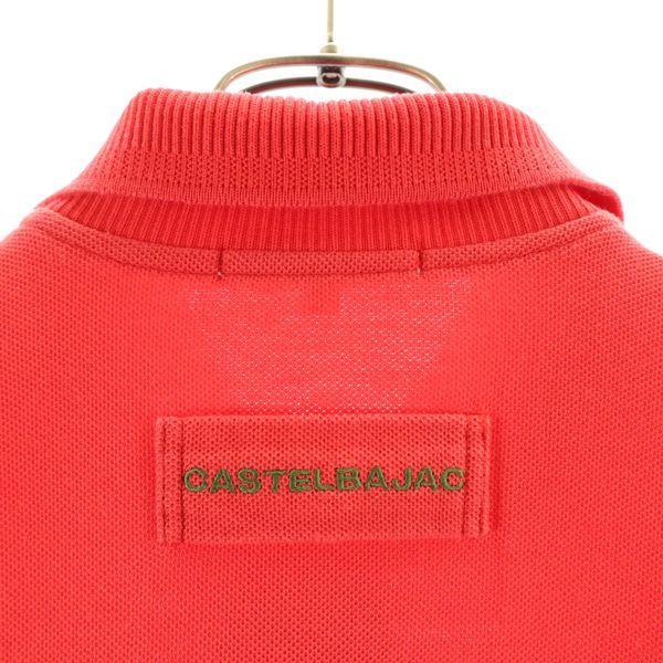 Castelbajac Sport Golf Long Sleeve Polo Shirt 1 Red Men's Used