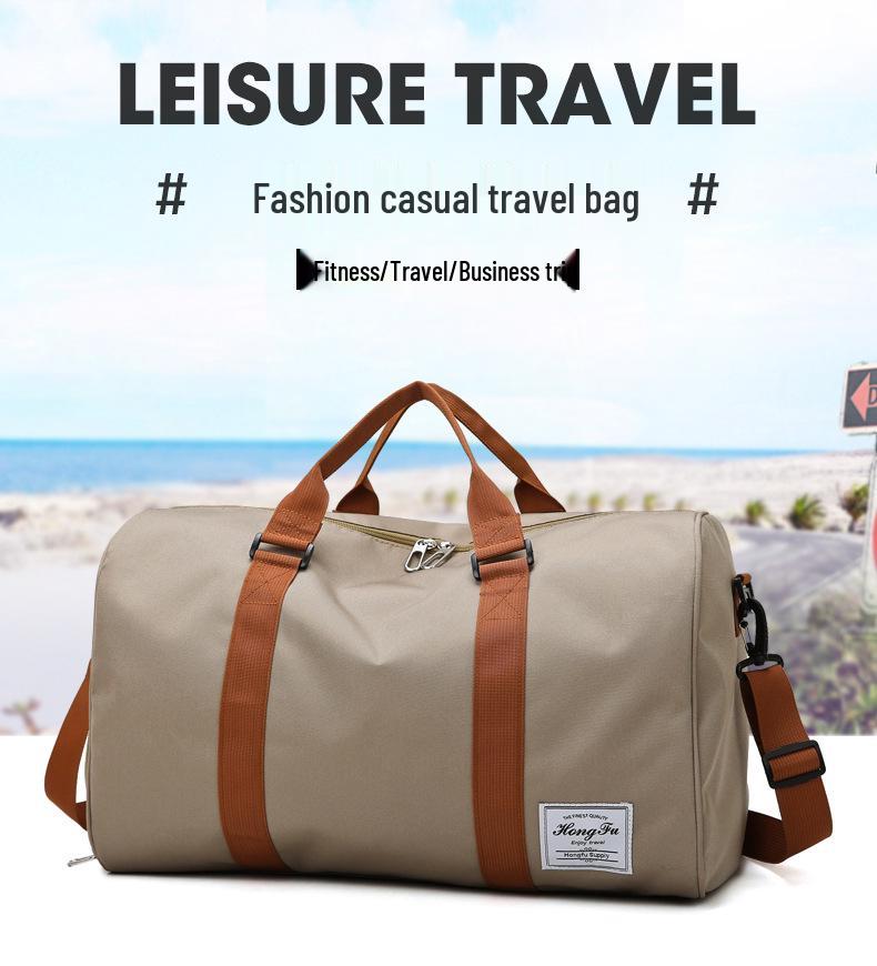 Oxford Cloth Large Capacity Travel & Sports Fitness Bag - Shoulder, Crossbody, Handbag, Carry-on, Storage