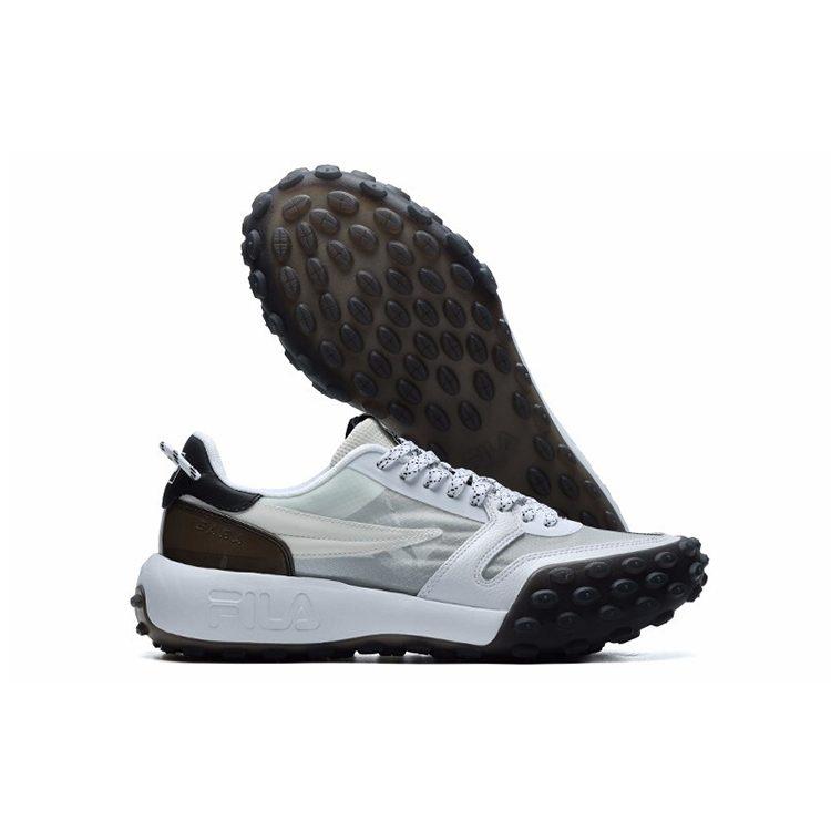 Fila Gara Amorti Résistant à l'abrasion Respirant Bas Chunky Sneakers Homme Cloud Dancer F12M124140FCW