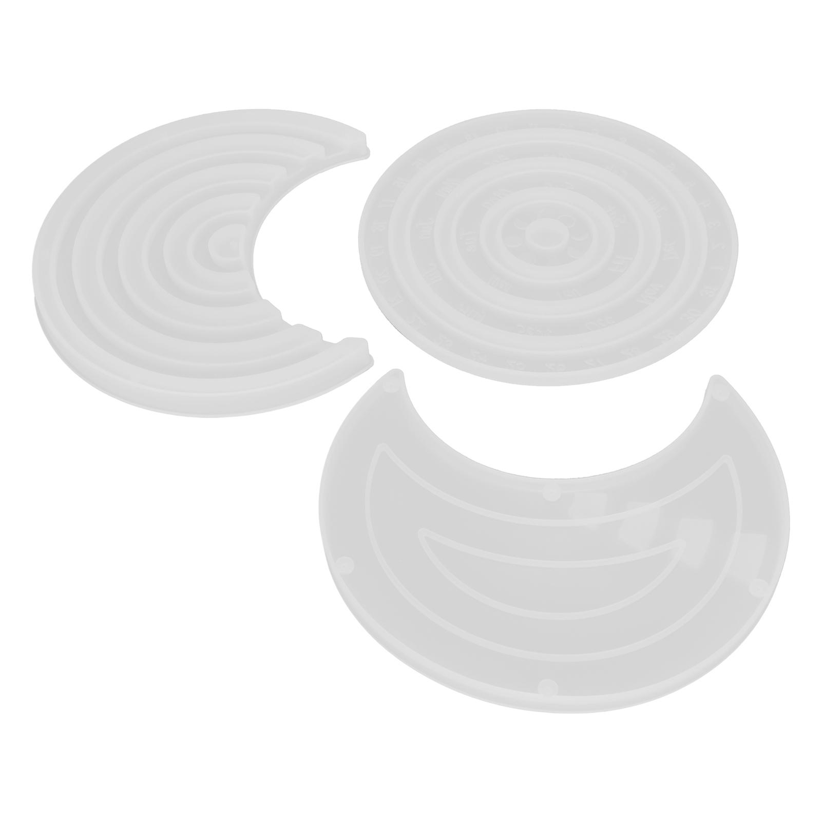 

Форма для вечного лунного календаря, силиконовая форма для календаря с фазами Луны, формы для настенного календаря своими руками