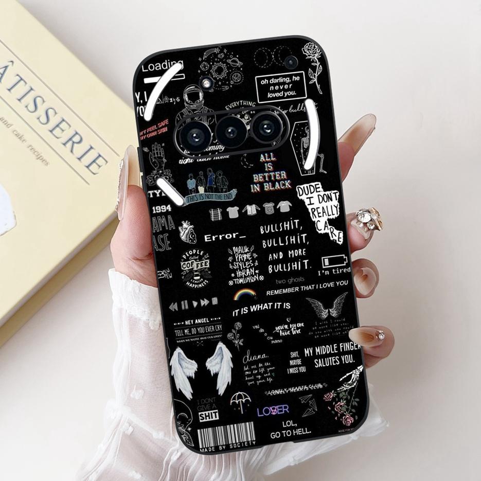 Für Nothing Phone 3A Hülle A059 Niedliche Mode Cartoon Hülle Stoßfeste Weiche TPU Handyhülle Für Nothing Phone 3A Pro Phone3A Bumper