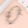 Carabiner Keychain Star Aesthetic Lucky Dice Opener Metal Backpack Pendant For Men Woman
