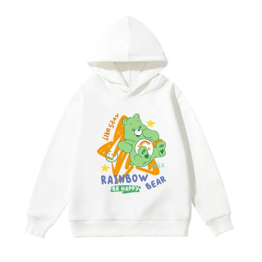 New Style Cartoon Little Dinosaur Bear Children's Sweatshirt Autumn and Winter Warm Children's Hoodie Boy Girl Clothing