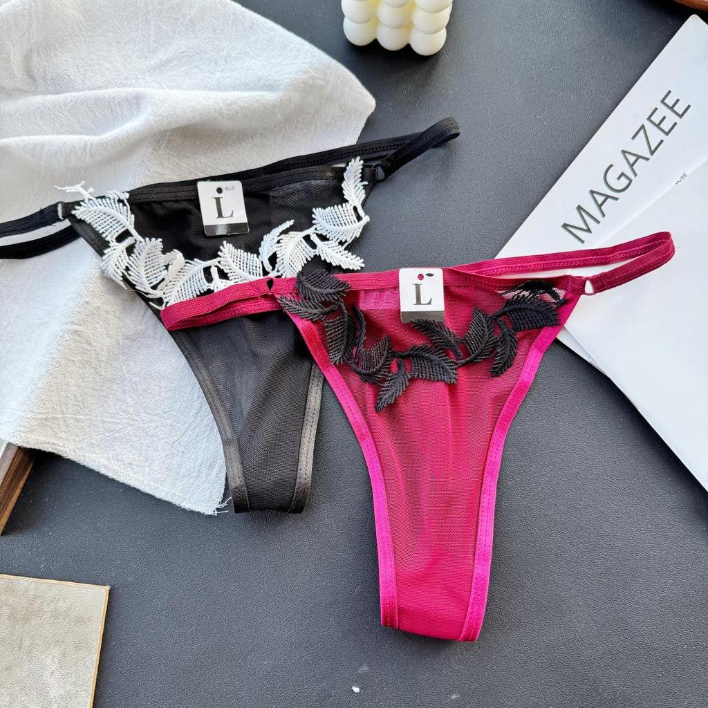 Clearance Ice Silk Lace Low-Rise Women's Panties