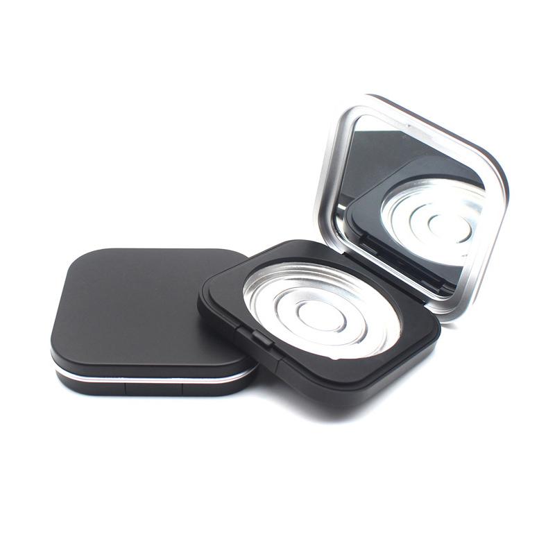 Empty Powder Box Blusher Case Replacement Portable Container With Magnetic With Mirror Eye Shadow Case Cosmetic Makeup Case