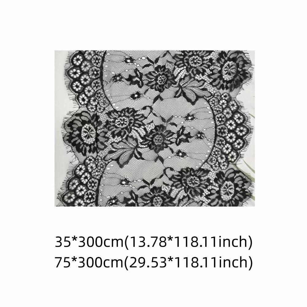 Rectangular Shape Lace Table Runner White Color Lace Floral Table Runners  Tea Party