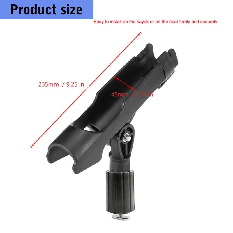 360 Degree Rotation Yacht Fishing Rod Holder Stand Boats Fishing Rod Holder Kayak Fishing Rod Stand for Sea Fishing Rod