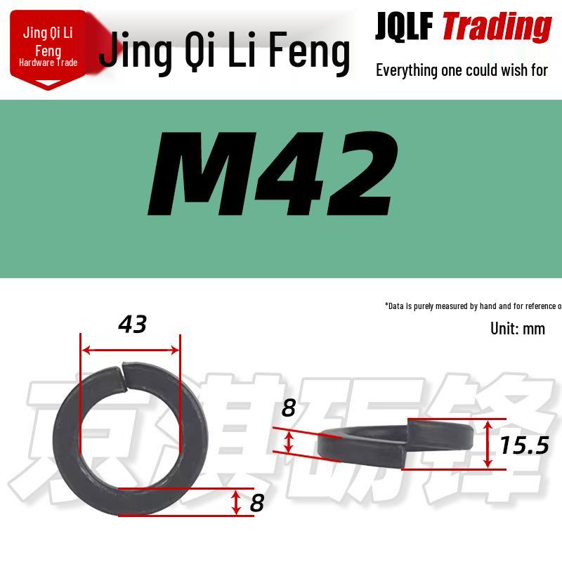 High-Strength Blackened Spring Washer M3-M64 GB93