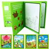 1 Set Water Painting Book Reusable Montessori Coloring Book Magic Pen Draw With Water Creative Graffiti Manual Gift Boy Girl ZYF