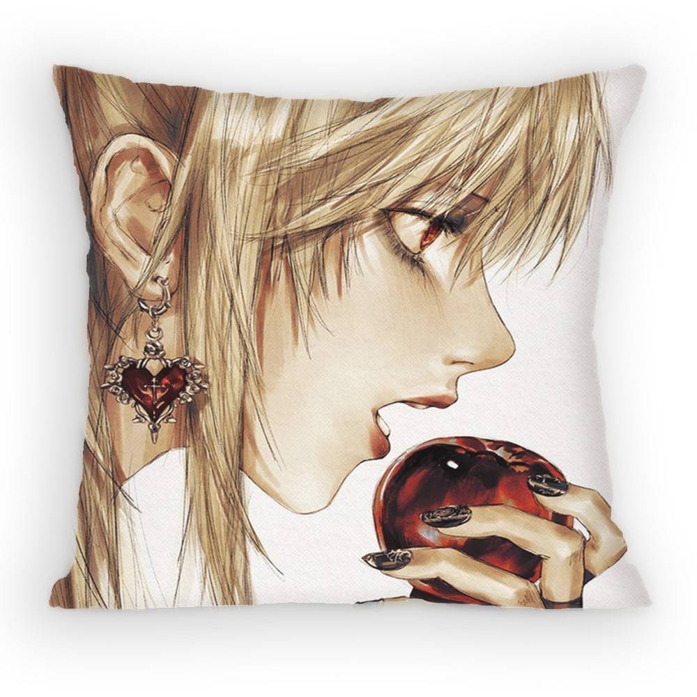 Anime Death Note L Pillow Case Sofa Living Room Bedroom Headboard Backrest Cushion Square Cushion Nap Time