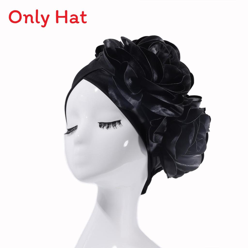 Womens Large Floral Head Wrap With Logo For Autumn Celebrations