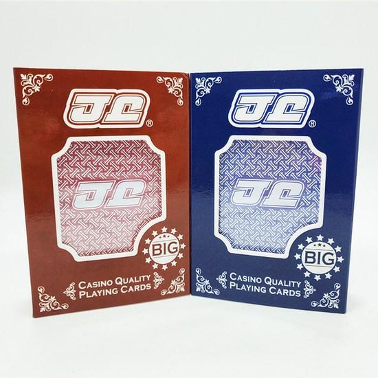 Embossed Plastic JJ Big Jumbo Hold'em Card 2 Types X 6p Set, Popular Korean Game