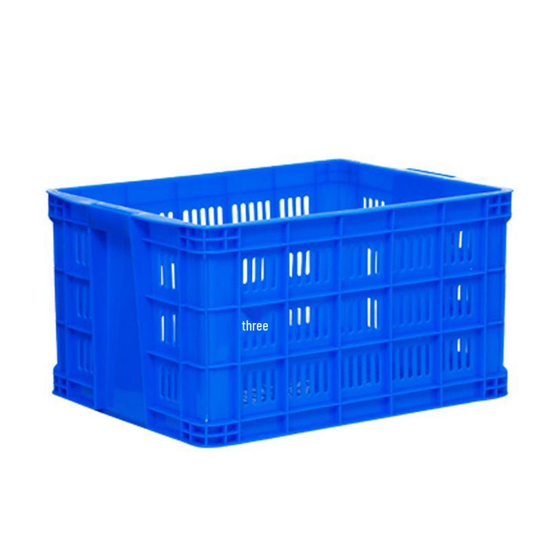 Large Rectangular Thick Plastic Basket for Vegetables and Fruits