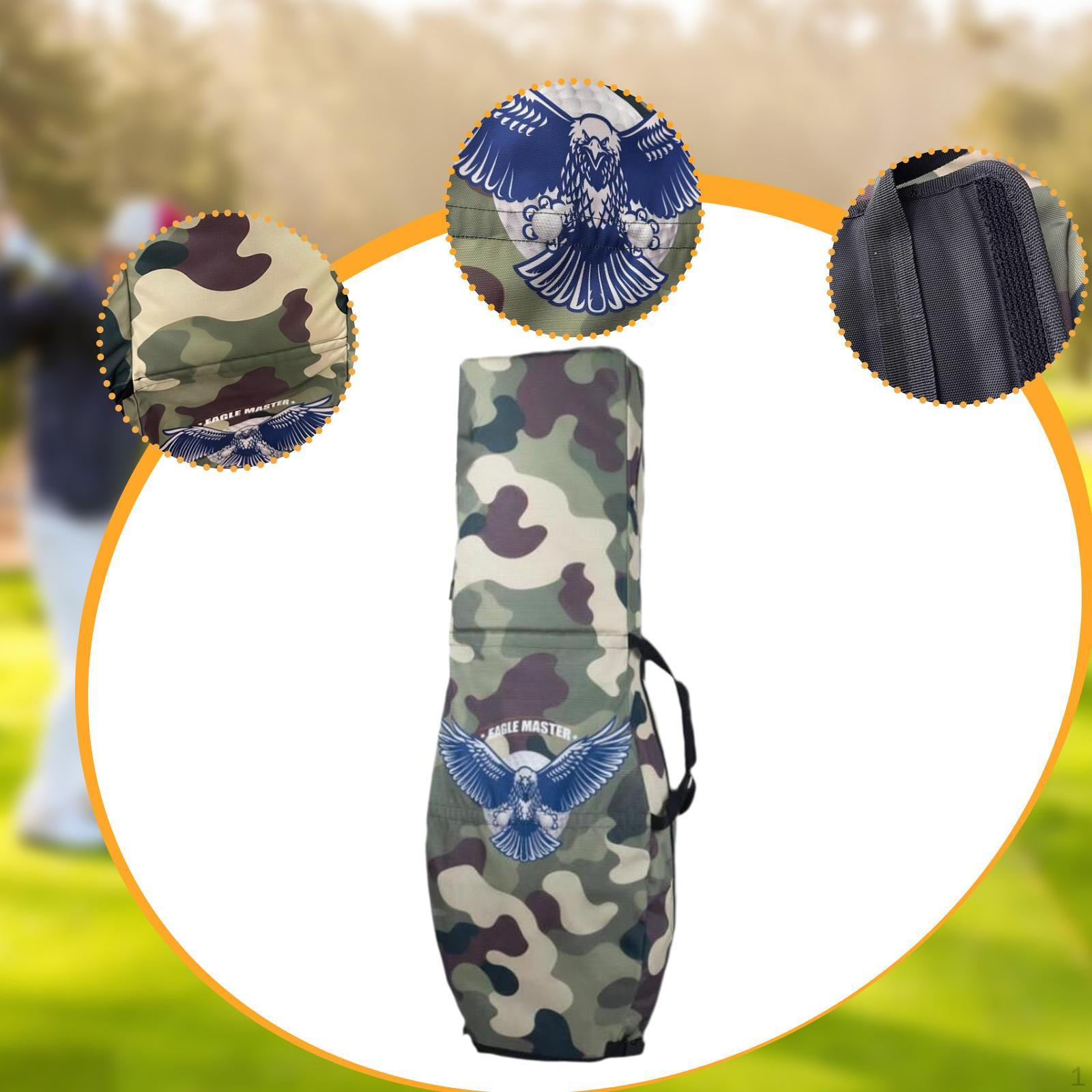 

Golf Travel Bag for Airlines Club Protection Lightweight Organizer Aviation Carry Pouch