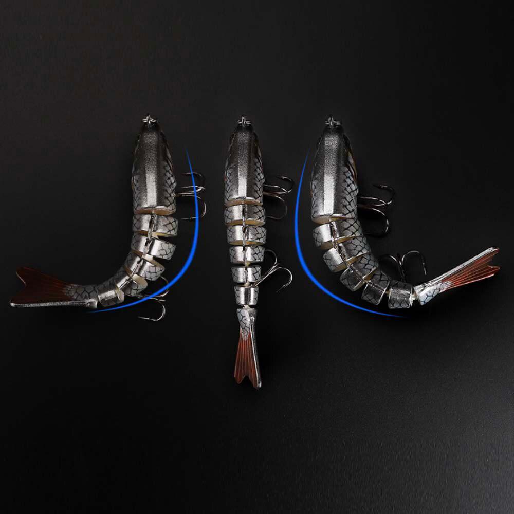 Swimbait Rybářská návnada Crankbait 7 segmentů Rybářské návnady Tvrdá návnada Umělá návnada Isca