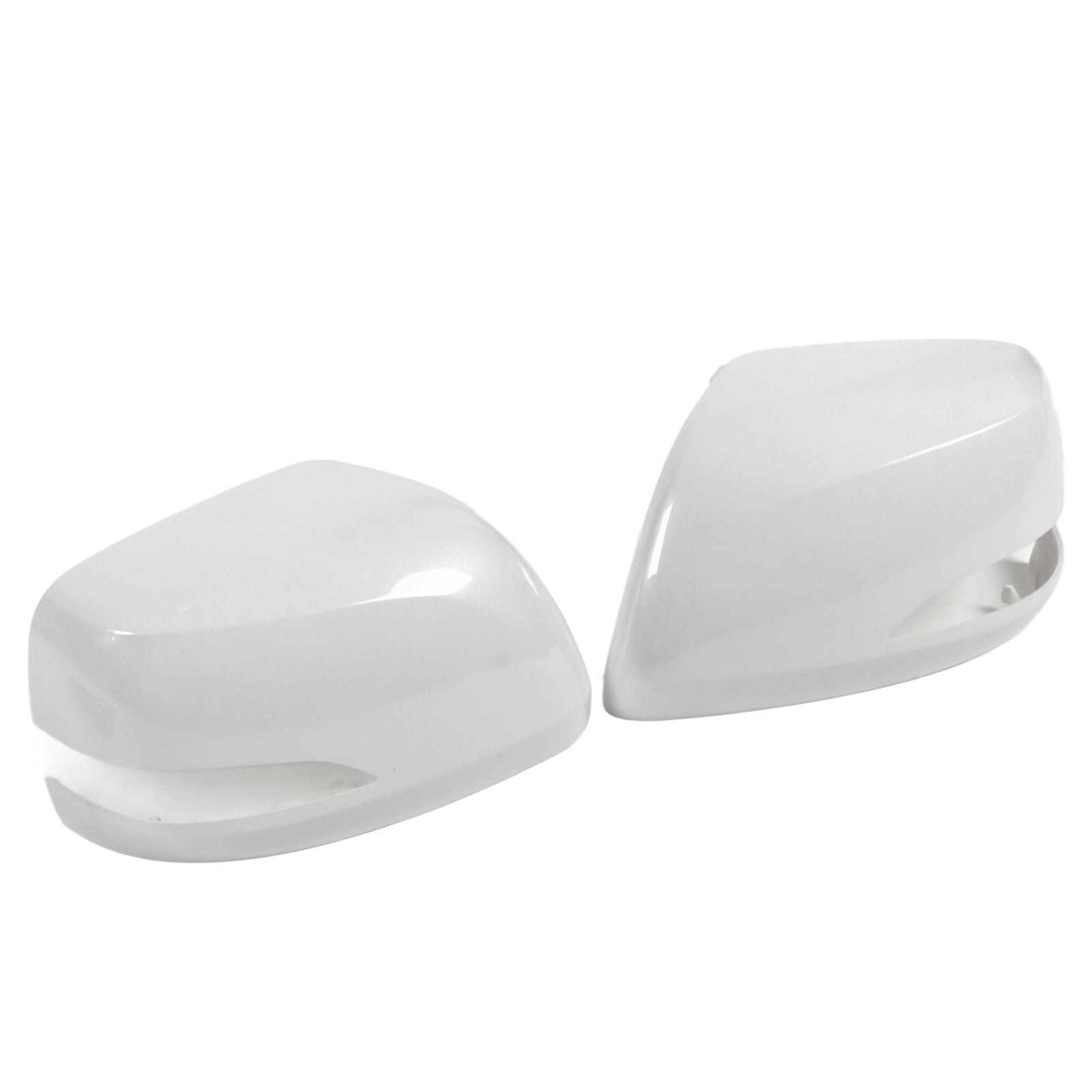 

2 шт. крышка зеркала заднего вида эффективная защита замена крышки зеркала заднего вида автомобиля для LX570 20072010 белый