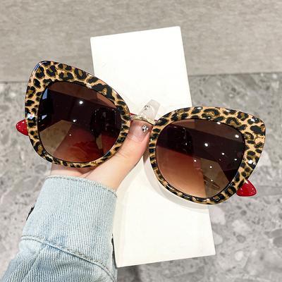 Gafas de Sol de Moda Ojo de Gato Cuadradas Oversized Mujer Hombre Trendy Monturas Grandes Punk Gafas de Sol Sombra Verano Viaje Playa Suministros Accesorios