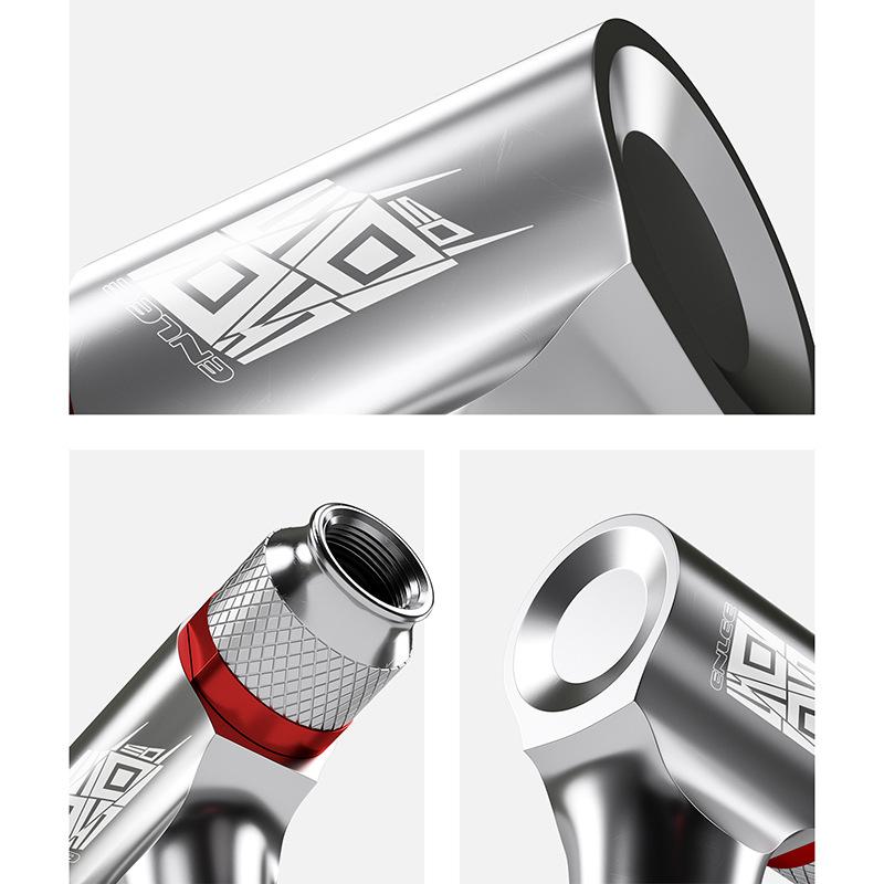 ENLEE Bicycle Carbon Dioxide CO2 Mini Pump French Nozzle Universal Inflatable Nozzle, Cycling Equipment