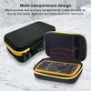 Hard Travel Case Shockproof Portable Storage Bag Anti-scratch with Mesh Pocket for Fluke 115/116/117 Handheld Digital Multimeter