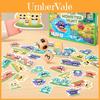 Monster Pub Wooden Puzzle Game Set For Kids Educational Play