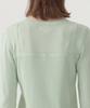 COVERNAT WOMAN Layered Round Neck Knit Light Green