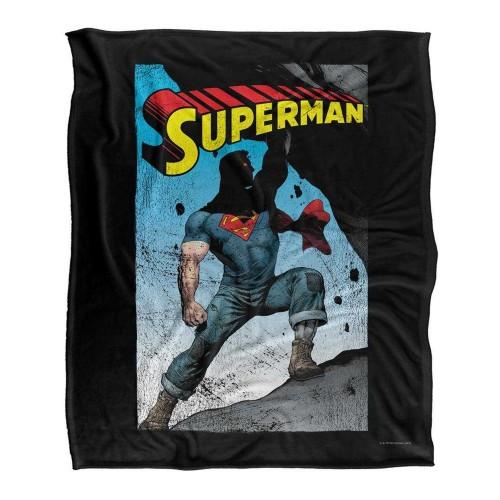 Superman Alternate Silky Supersoft Blanket
