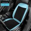 Graphene Heated Seat Cushion: Winter Plush Leather Electric Cover for Cars