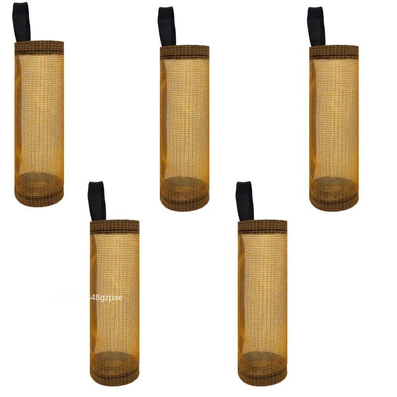 1-5pcs Garbage Bag Storage Kitchen Garbage Organizer Plastic Bag Holder Organizing Hanging Garbage Collection Storage Bags