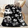 Christmas Nightmare Blanket Ultra-Soft Great for Bedding Couch Bed for All Seasons Playful Design Ideal Gift for Friends Family Couples Picnic