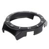 Protective Case for Huawei Watch GT 2E Watch Wristband Screen Protector Shell Bumper Frame(Black White )