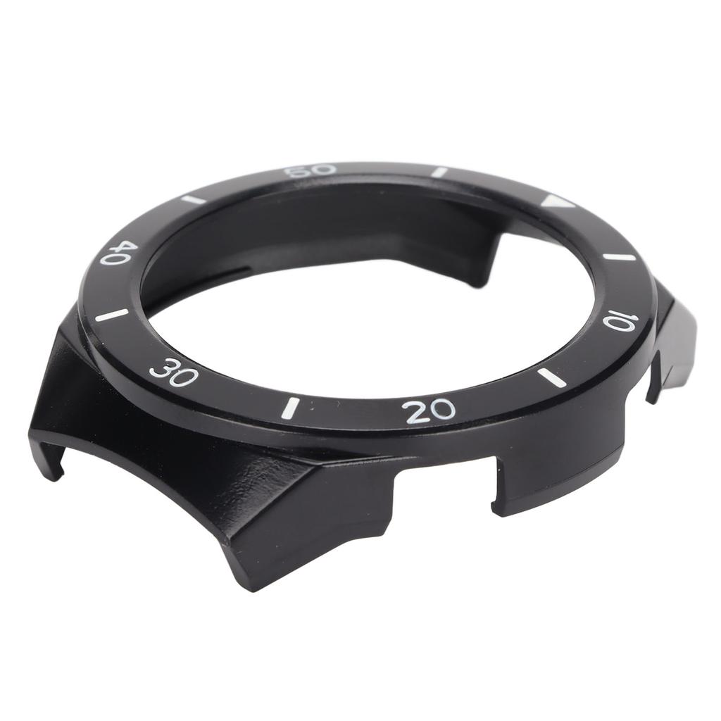 Protective Case for Huawei Watch GT 2E Watch Wristband Screen Protector Shell Bumper Frame(Black White )