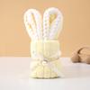Coral Fleece Rabbit Towels - Perfect for Weddings, Birthdays, and Kindergarten Openings.