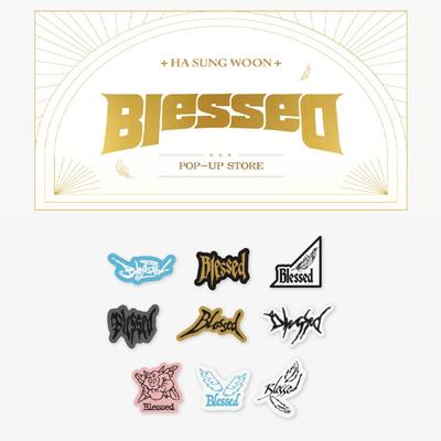 Pre-order HA SUNG WOON 8th Mini Album Blessed POP-MD Sticker Set