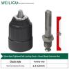 Electric Hammer Drill & Ratchet Wrench with Self-Locking Metal Chuck (0.8-16mm) and Air Impact Conversion Chuck