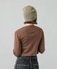 Casual SPRAY BUTTERFLY PRINT BABY TEE BROWN X-girl L/S