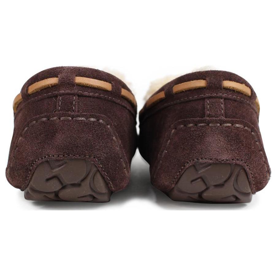 UGG Olsen Slipper Sheepskin Gommino Loafers Men's Maroon 1003390-ESPRE