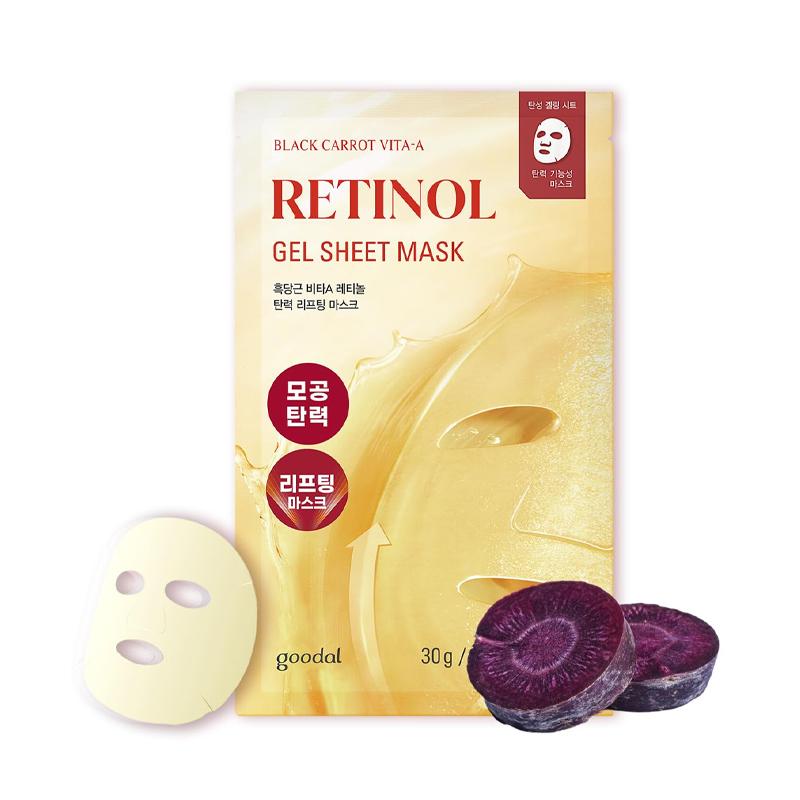 

[goodal] Black Carrot Vita-A Retinol Lifting Gel Sheet Mask 1EA