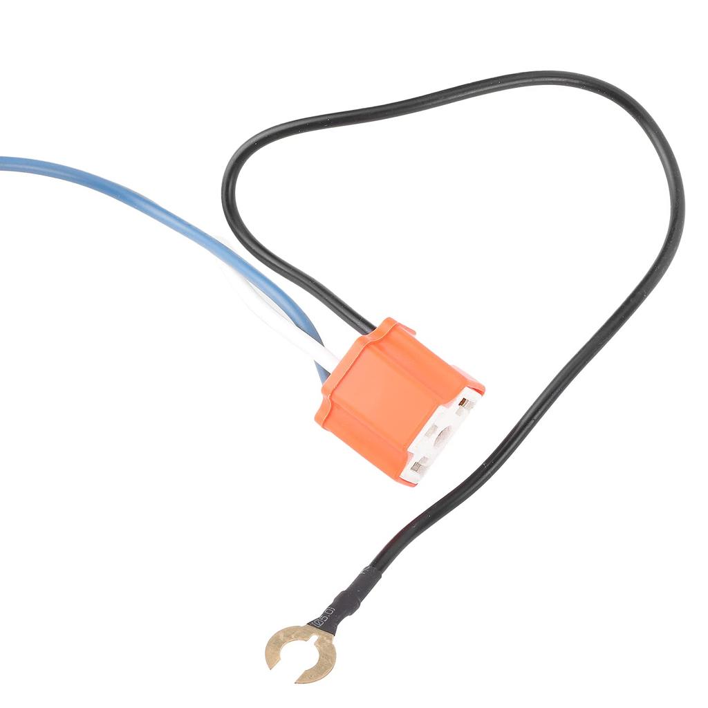 2-Piece Headlight Relay Wiring Harness Kit, 30% Brighter, Easy Installation, High Reliability (12v2 Lights)