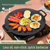 Korean BBQ Induction Grill Pan for Camping and Outdoor Cooking