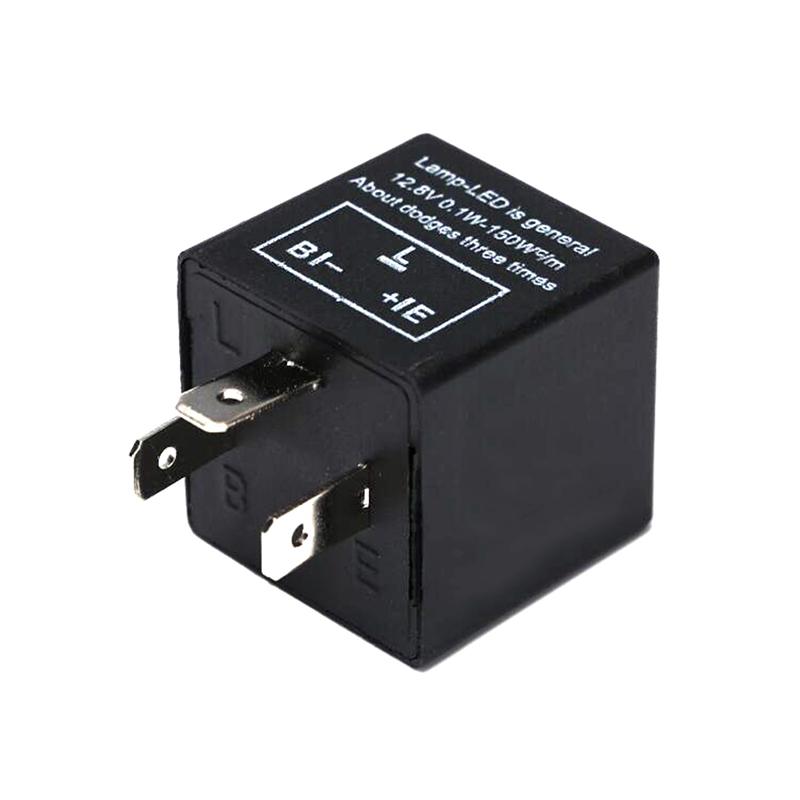 New·1PC Flasher Relay CF14 3 Pin Adjust 12V LED Flasher Relay Car Turn Signal Indicator Blinker Light Relays 5