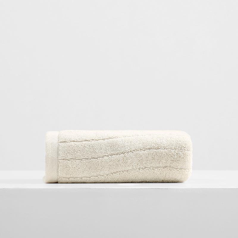 

1 шт. Хлопковое полотенце класса, гребенное хлопковое полотенце для взрослых, утолщенное, мягкое, впитывающее, удобное, текстильное полотенце для дома, многоцелевое использование, полотенца 35*75cm