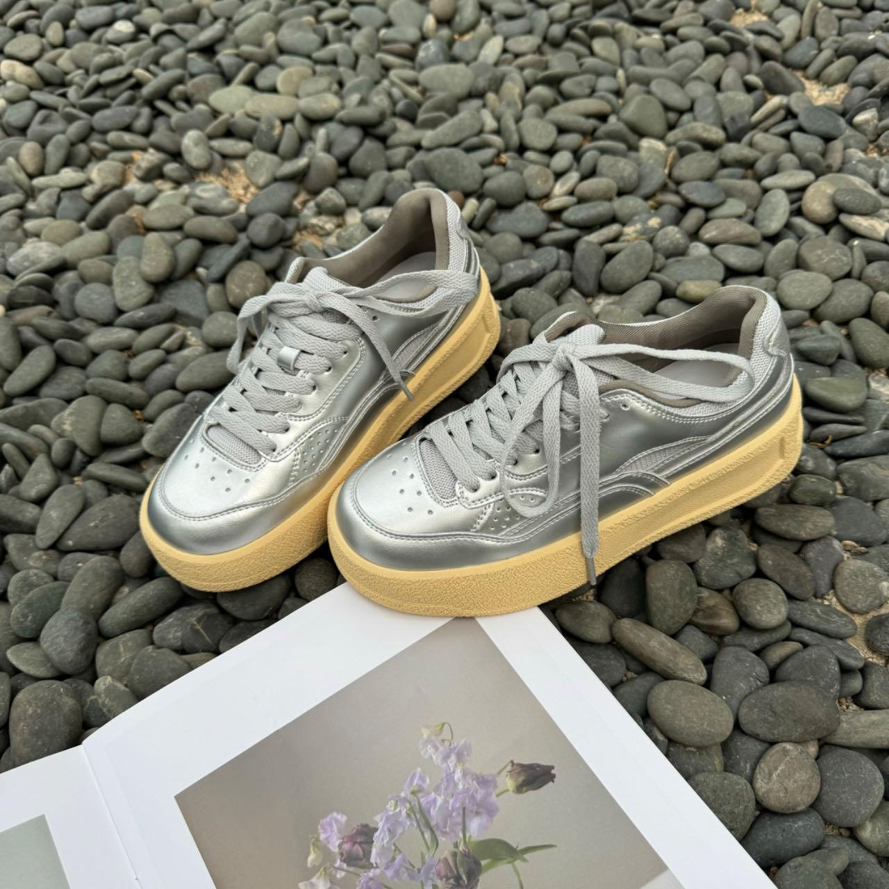 

МОДНАЯ ОБУВЬ, мужские дышащие спортивные кроссовки, спортивные кроссовки для бега, уличные женские теннисные кроссовки для тренажерного зала 35 серебряный