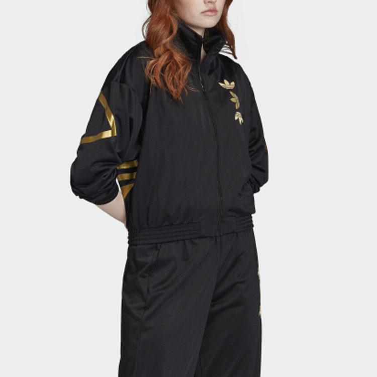 adidas Giacche Originali Donna Nero Collo Alto Moderato Altro FS7220