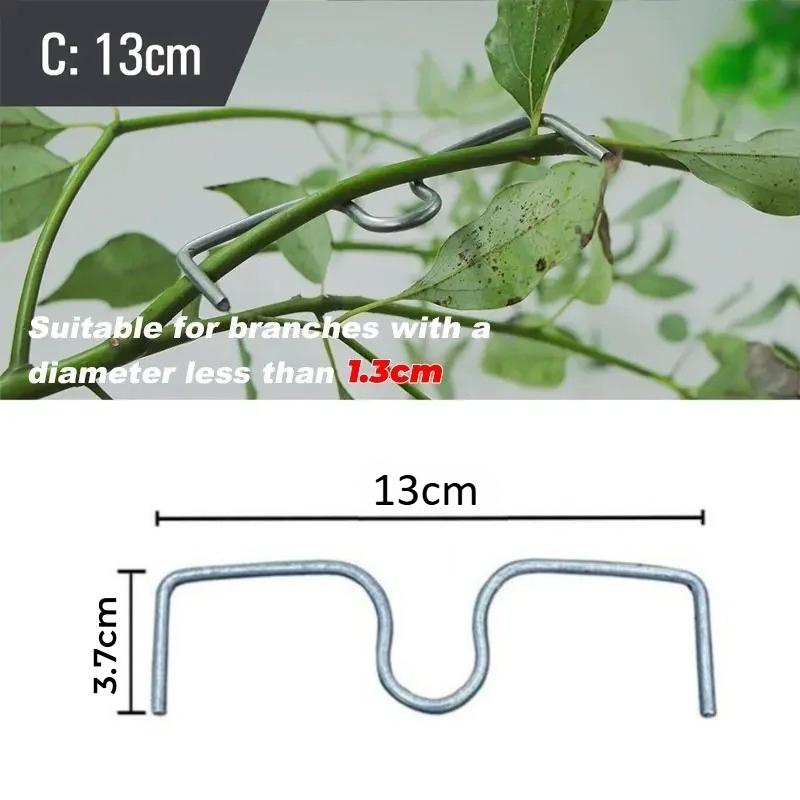 10/30Pcs Fruit Tree Branch Shape Fixator M-Type Branch Trainer Angle Benders Reusable Fruit Tree Support Holder Vine Trainers