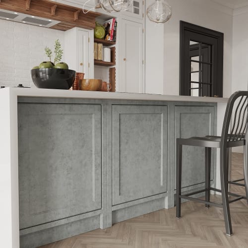 VaryPaper Concrete-Style Wallpaper, Thick, Renovation Sheet, Wall Sticker, Removable, Cutting Sheet, 40cm Wide X 2m Long, Waterproof, Oil-Resistant, H