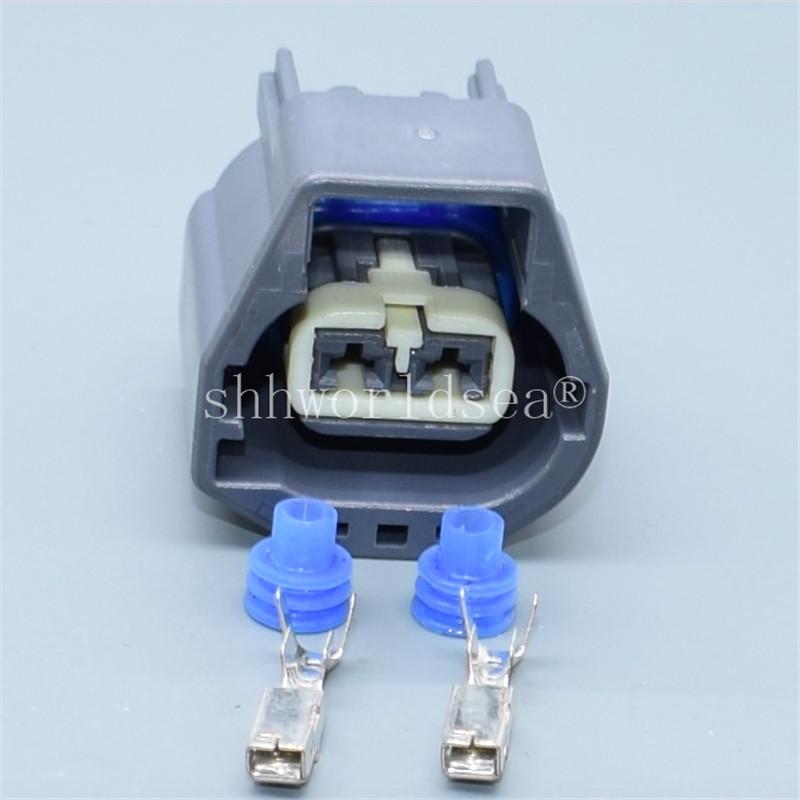 1Sets 2PIN 7282-5575-10 7183-5575-10 Automotive Electronic Brake Booster Pump Plug Female Male Waterproof Connector Cable Socket