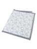 De Apparel Toile De Jouy Blanket for Blue Gray [Maison Fleur] Women,