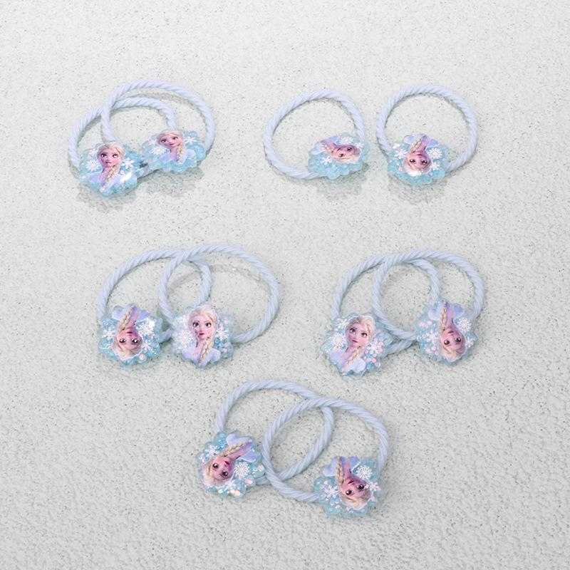 

Princess Elsa Frozen Hair Tie - Elastic Braided Band for Little Girls