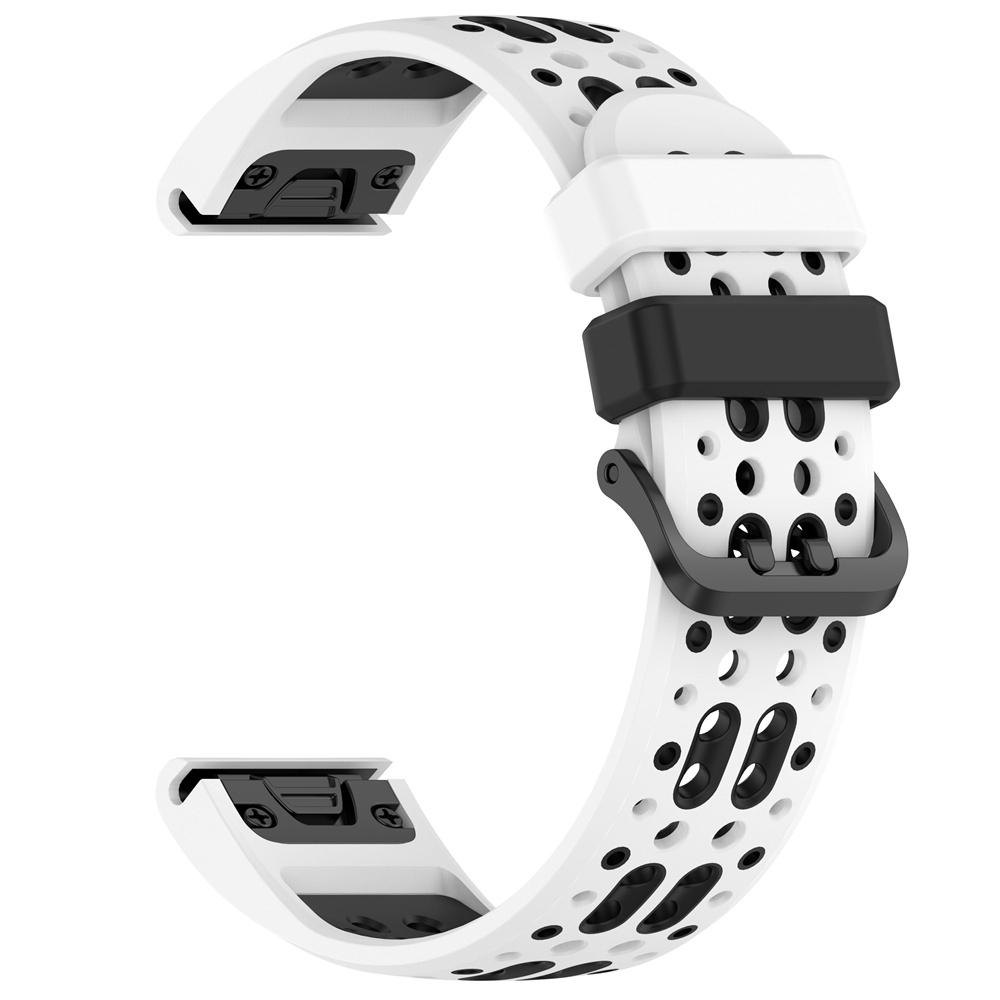 22mm 26mm Marine Silicone QuickFit Sport Strap For Garmin Fenix E 8 8x 7 7X/6 6X PRO/5 5x Puls/Epix Pro/Enduro 3/Tactix 8 7 Band